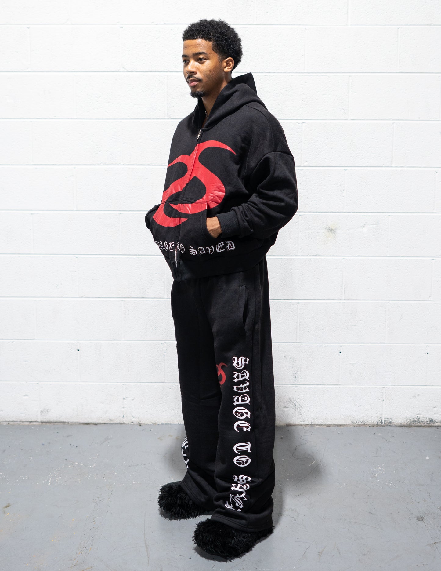 SavageToSaved Black Hoodie