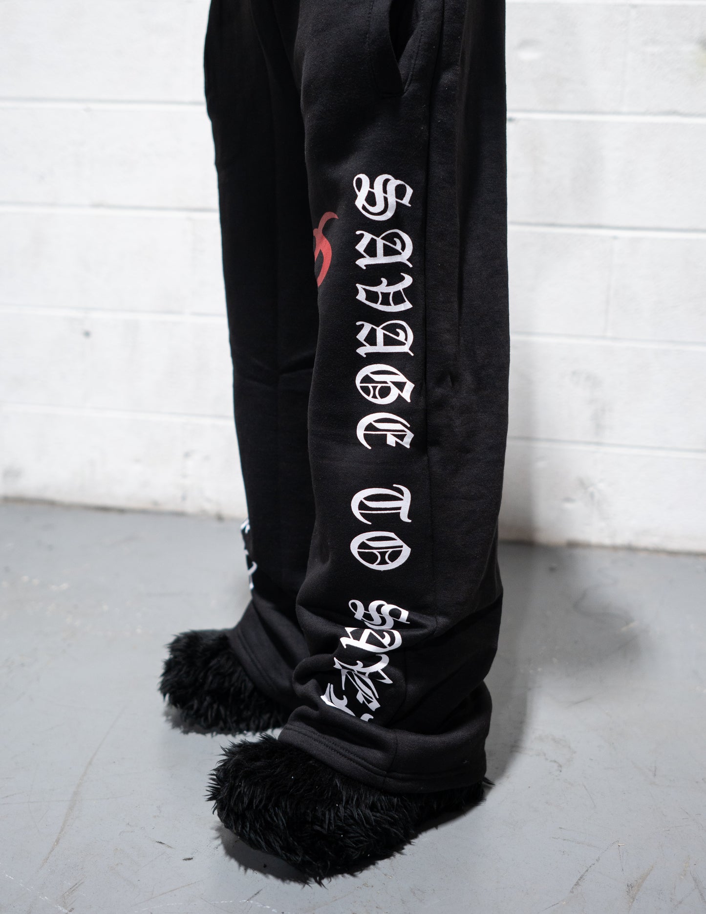 SavageToSaved Black Joggers