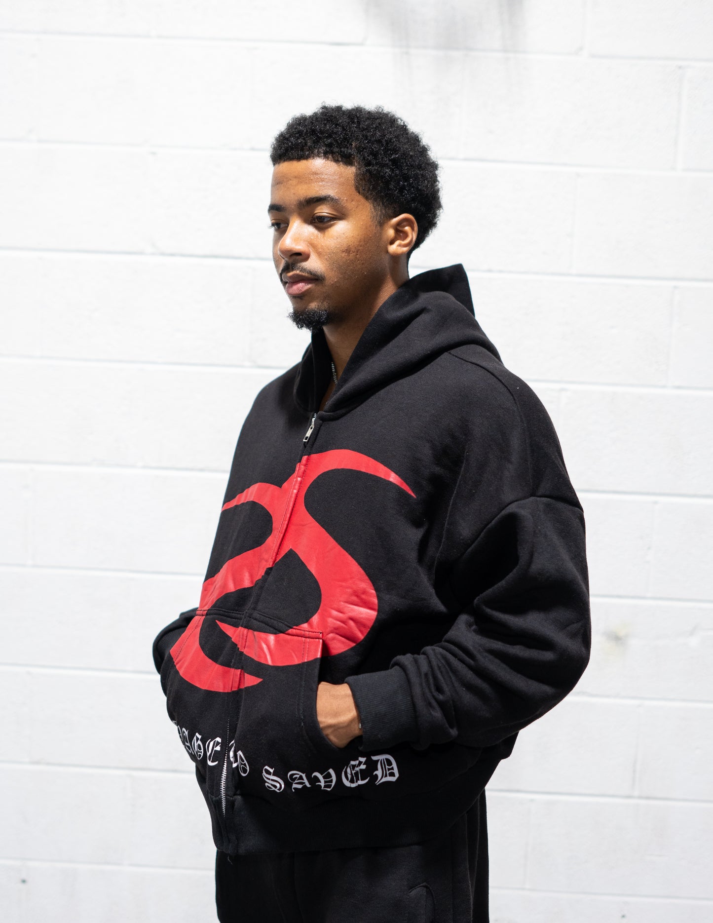 SavageToSaved Black Hoodie